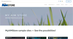 Desktop Screenshot of myaimstore.com